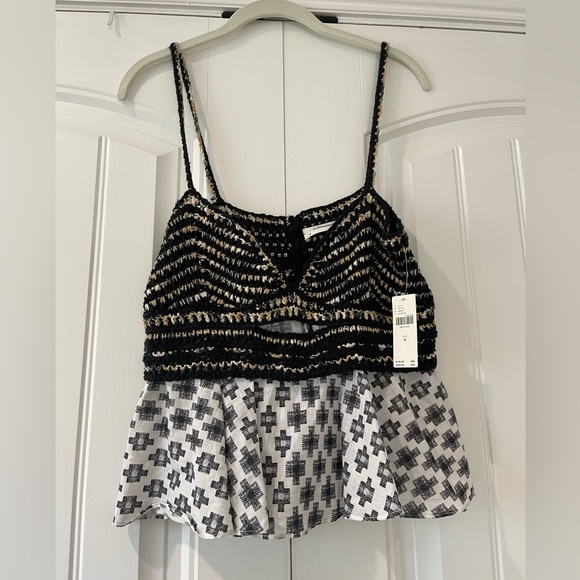 By Anthropologie Freida Layered Sweater Tank - Picture 3 of 5